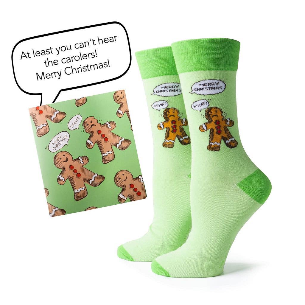 Holiday Gift Card and Sock Set