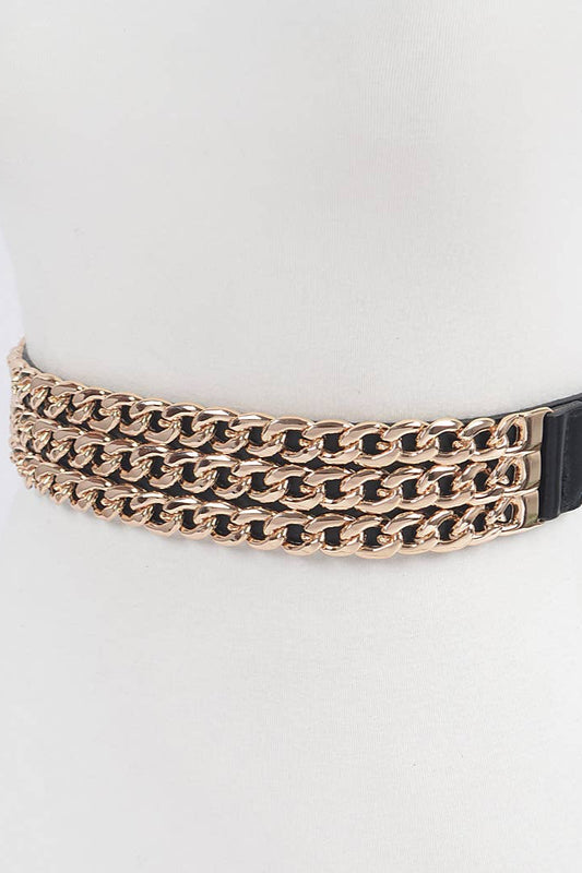 Multi Layered Chain Elastic Belt