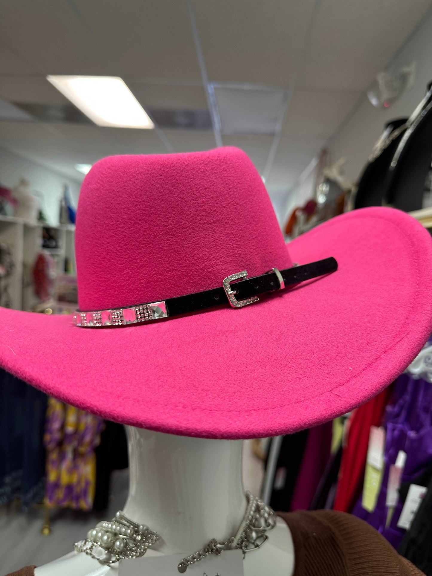 Lisa's Rhinestone Rodeo Hat