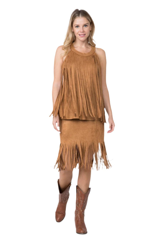 Gabby's Fringed Top