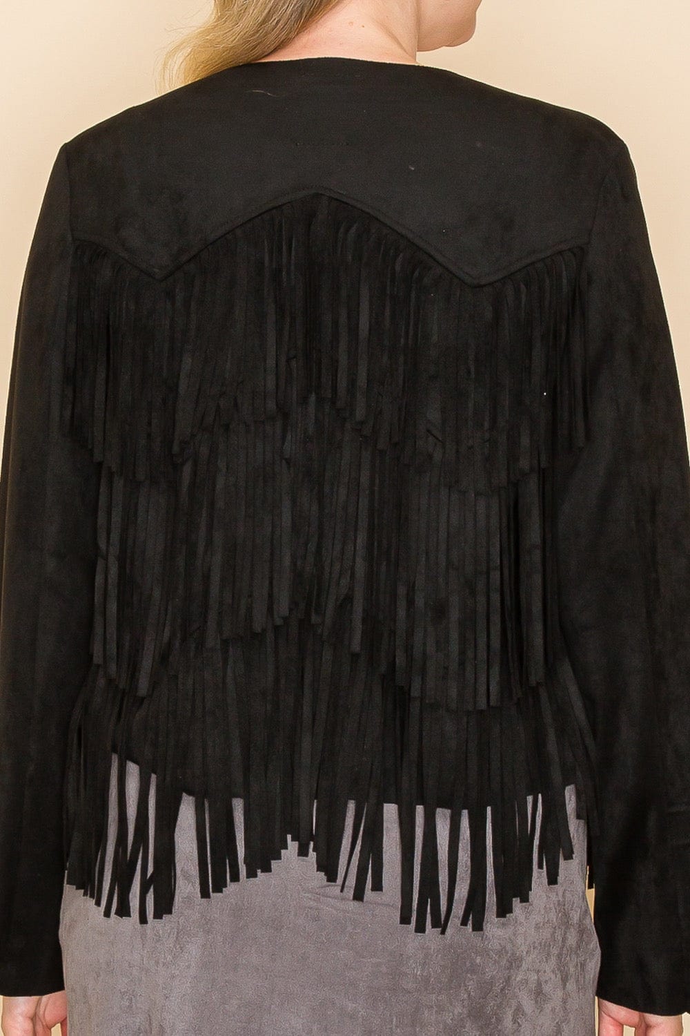 Gabby's Fringed Jacket