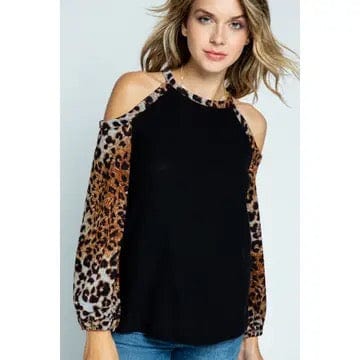 Gabby's Cold Shoulder Top