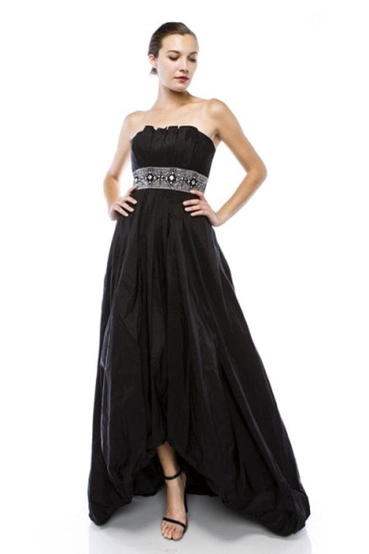 Vickie's Taffeta Jeweled Dress