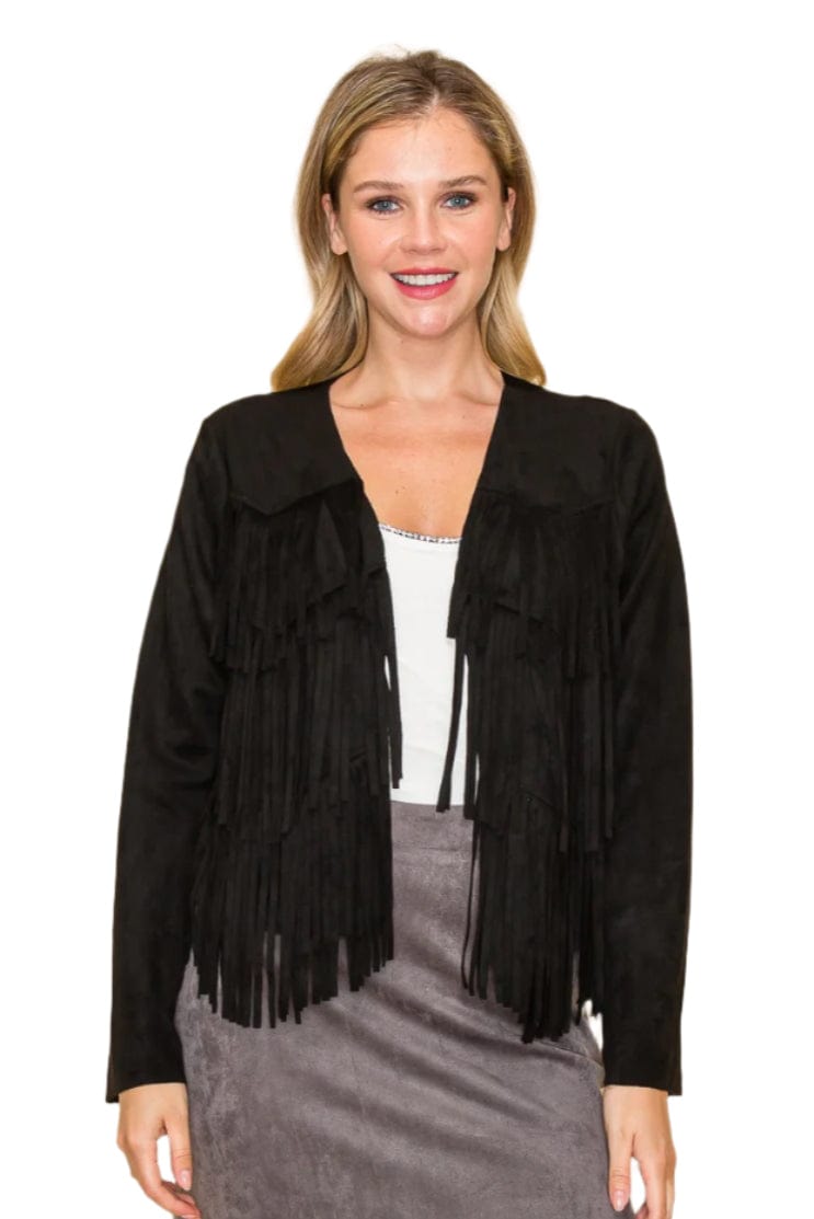 Gabby's Fringed Jacket