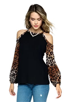 Gabby's Cold Shoulder Top