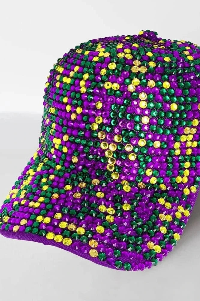 Mardi Gras Baseball Cap