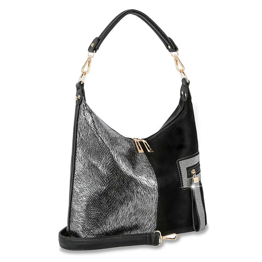 Uoonique Multiple Textured Hobo