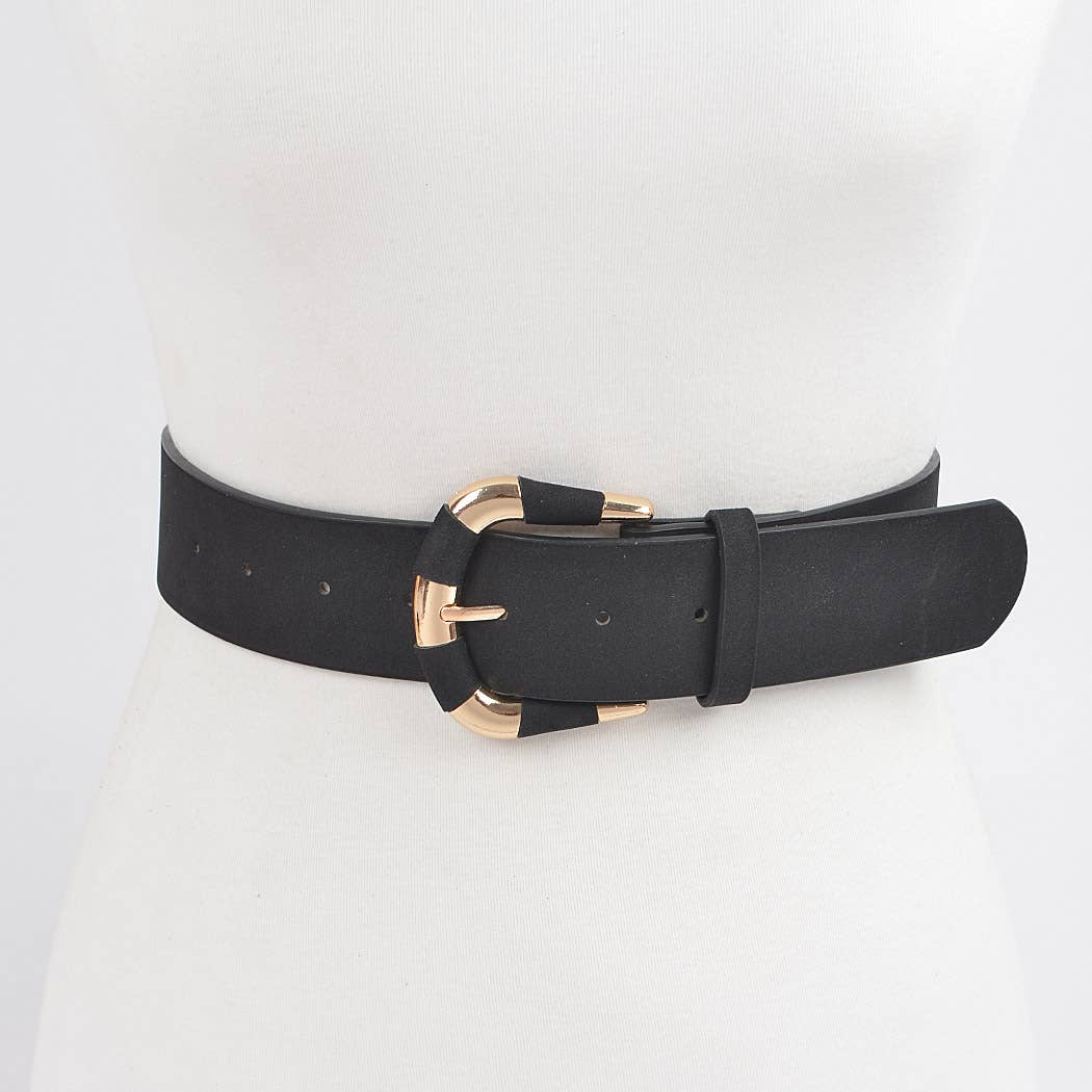 Micro Suede Belt