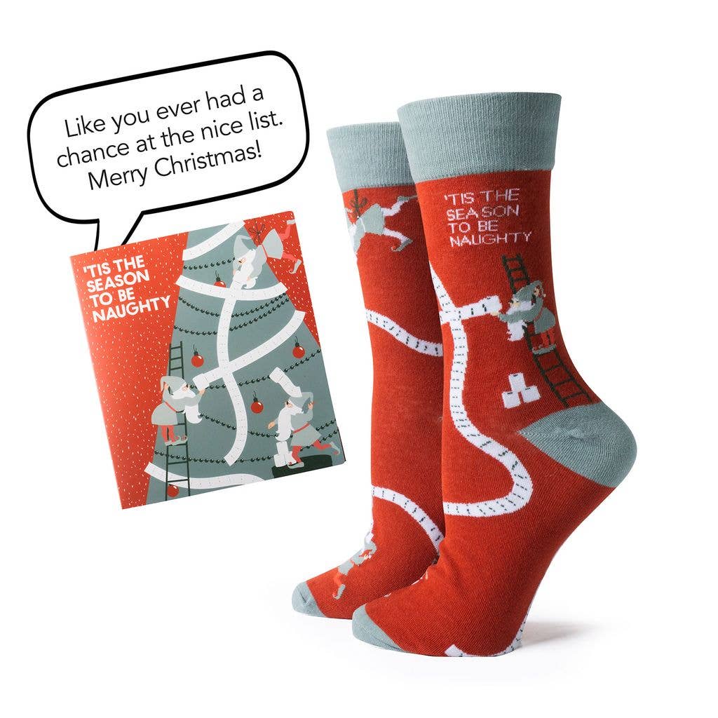 Holiday Gift Card and Sock Set