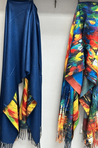 Reversible Cashmere Shawls