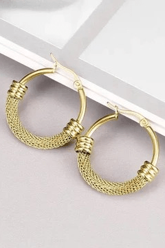 18K Gold Plated Hoops